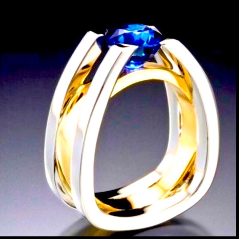 HP✨925 & 18k Gold Two Tone Ring ✨